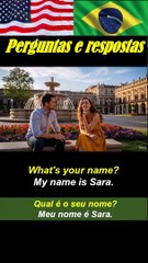 what´s your name? My name is Sara.