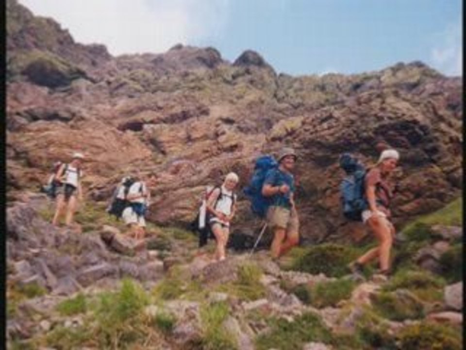 Le GR 20 du sud au nord (Corse)