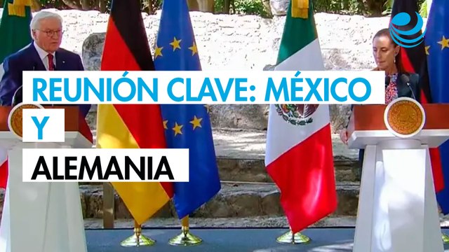 Sheinbaum destaca la inversión de empresas alemanas en México tras reunión con el presidente Steinmeier