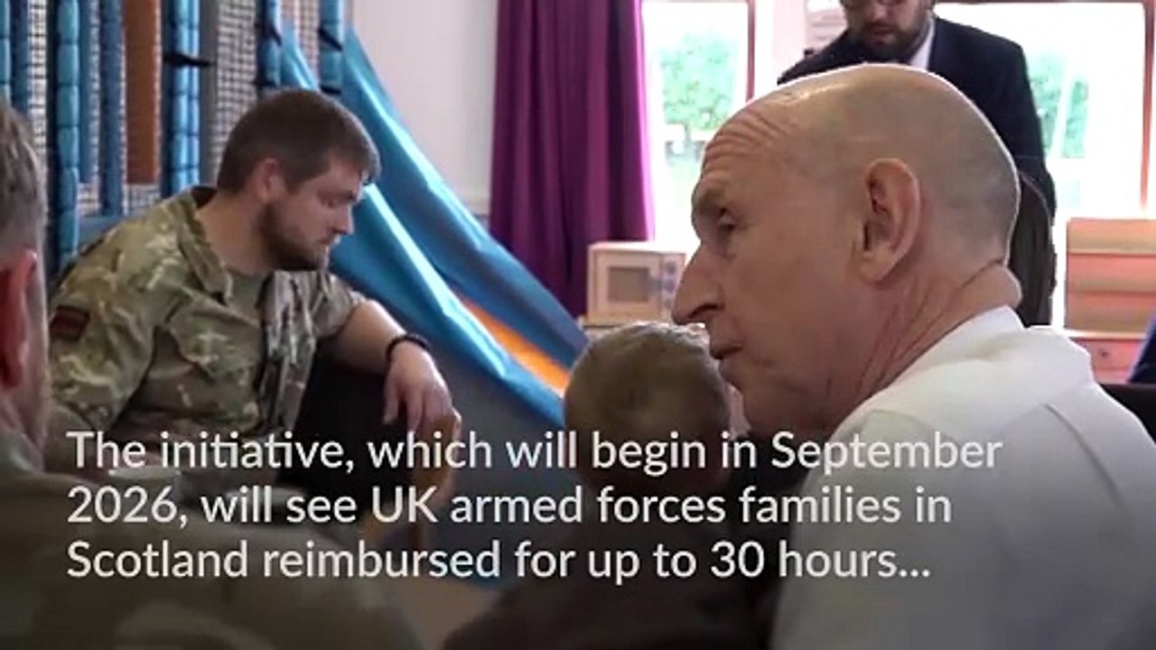New military childcare scheme to close ‘big gap’ between Scotland and England