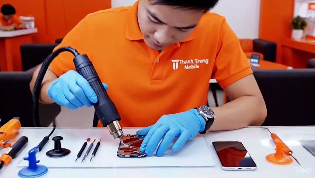 [Lột Xác] Quy trình di dời linh kiện siêu nhỏ sang bộ khung sườn CNC mới tại Thanh Trang Mobile.