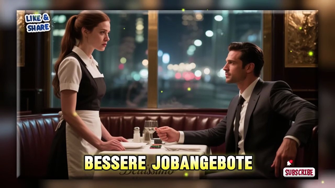 Die arme Kellnerin und die 3 tödlichen Tests des Mafia-Bosses [DEUTSCH]