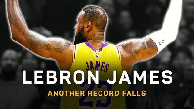 LeBron James – Another record falls