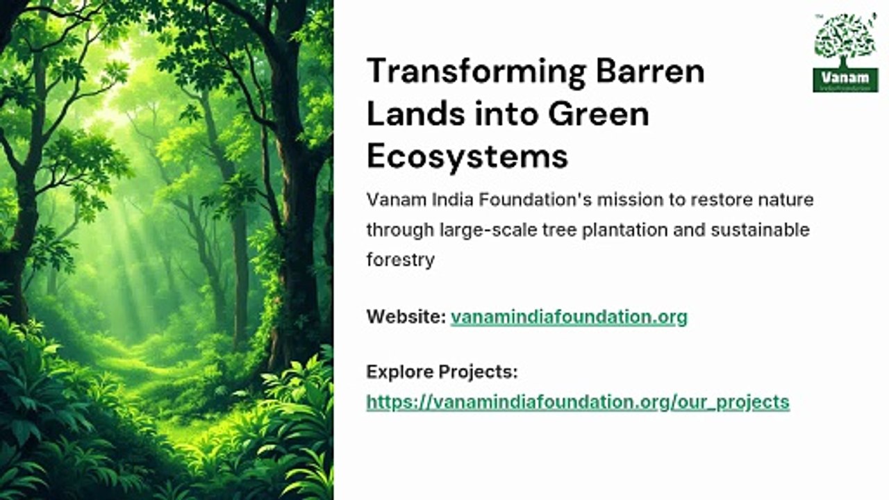 Projects Page – Vanam India Foundation