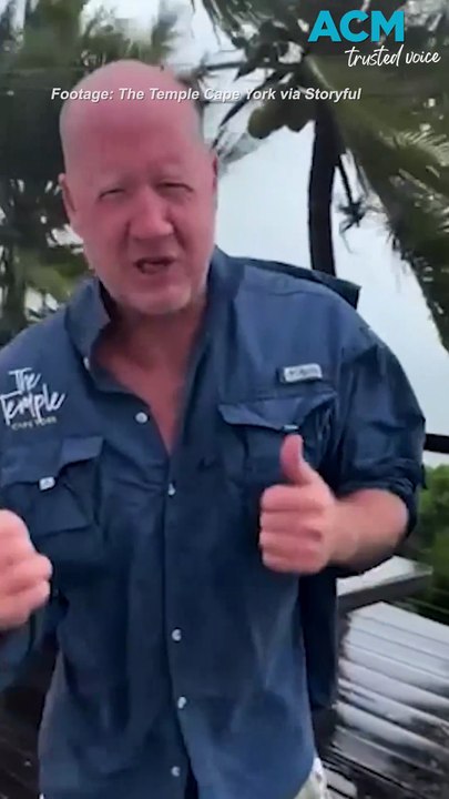 ‘She’s here!': Cyclone Narelle landfall in Far North Queensland