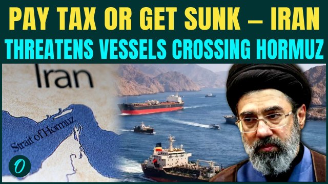 Iran To IMPOSE Heavy Tax On Ships Passing Strait Of Hormuz Amid U.S.-Iran War