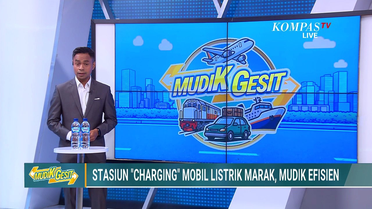 Mudik Lebaran, PLN dan ESDM Pastikan Stasiun Charging Mobil Listrik di Rest Area Aman | SAPA SIANG