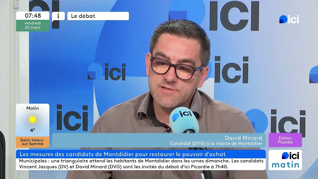 Municipales 2026 : le débat d'entre-deux-tours : Montdidier - ICI Picardie