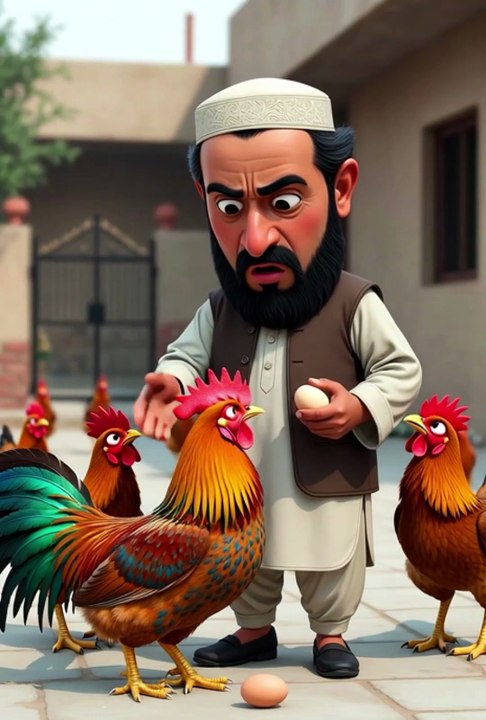 Pathan Aur Murghiyon Ka Funny Ultimatum 😂🥚