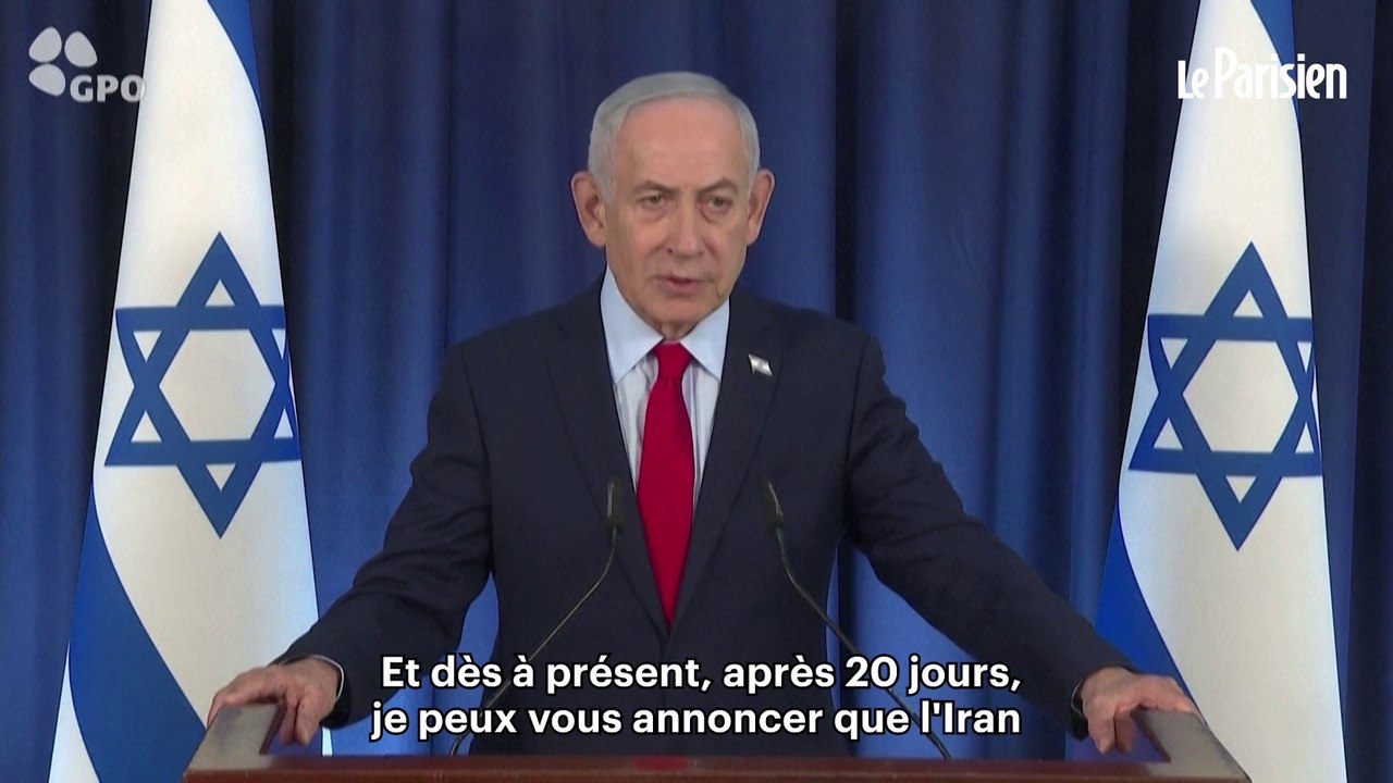 « Nous gagnons et l'Iran est en train d'être décimé », affirme Benyamin Netanyahou