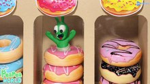 Pea Pea Funny Donut 🍩 | Silly Cartoon Moments & Cute Comedy Stop-motion