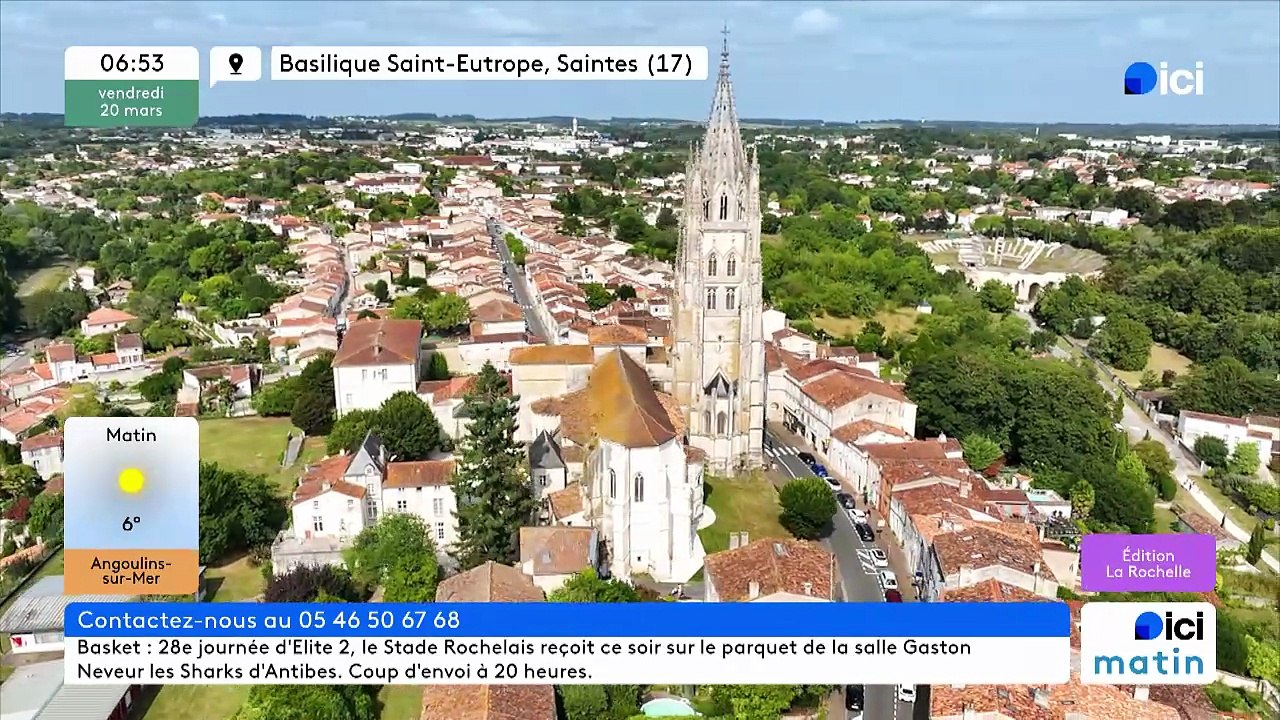 20/03/2026 - ici matin par ici La Rochelle en vidéo