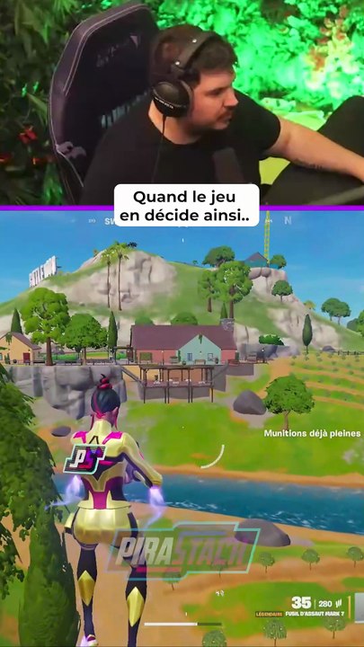 Quand le jeu en décide ainsi.. #pirastack #fortnite