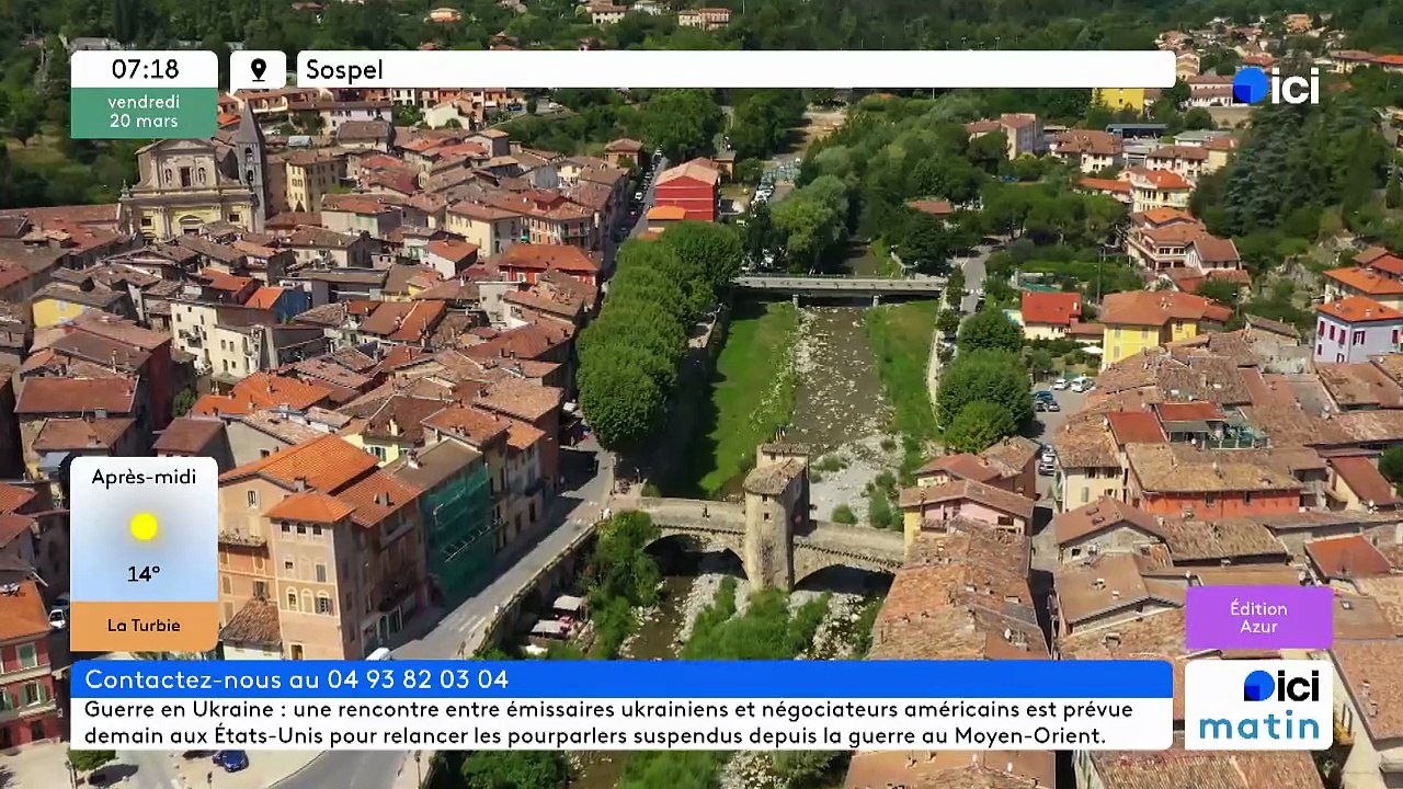20/03/2026 - ici matin par ici Azur en vidéo