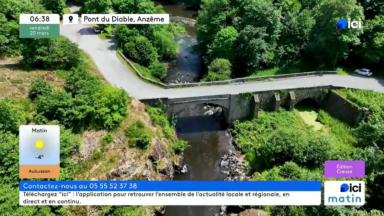 20/03/2026 - ici matin par ici Creuse en vidéo