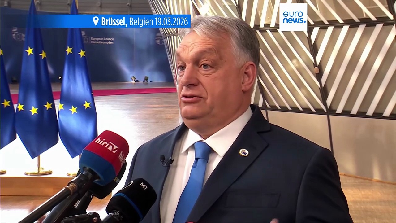 "Niemand kann uns erpressen": EU-Staats- und Regierungschefs kritisieren Orbáns Veto