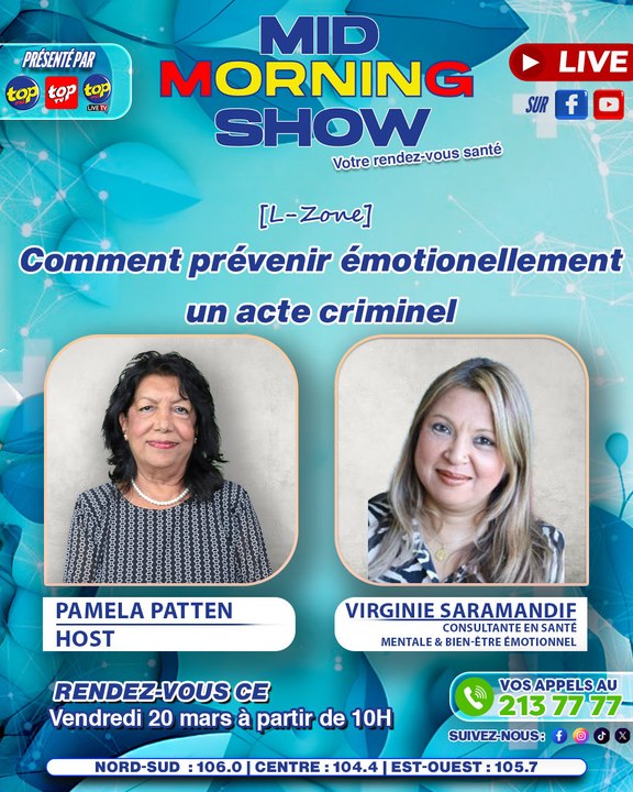 MID MORNING SHOW [ L-Zone ]: Comment prévenir émotionnellement un acte criminel