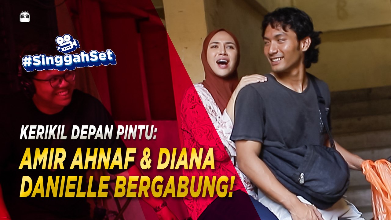 Telemovie Raya: Amir Ahnaf & Diana Danielle Pertama Kali Bergabung Dalam Sebuah Naskhah Drama | #SinggahSet
