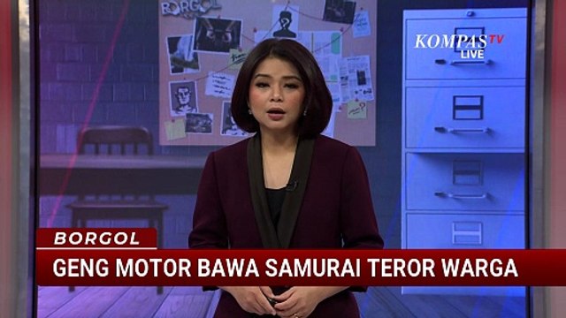 Viral! Keterangan Polisi soal Geng Motor Bersenjata Samurai Teror Warga Makassar | BORGOL