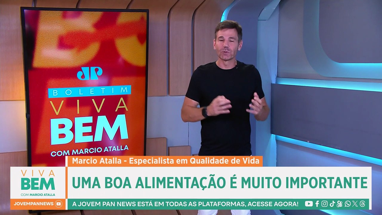 Qual a importância de uma boa alimentação? Marcio Atalla responde