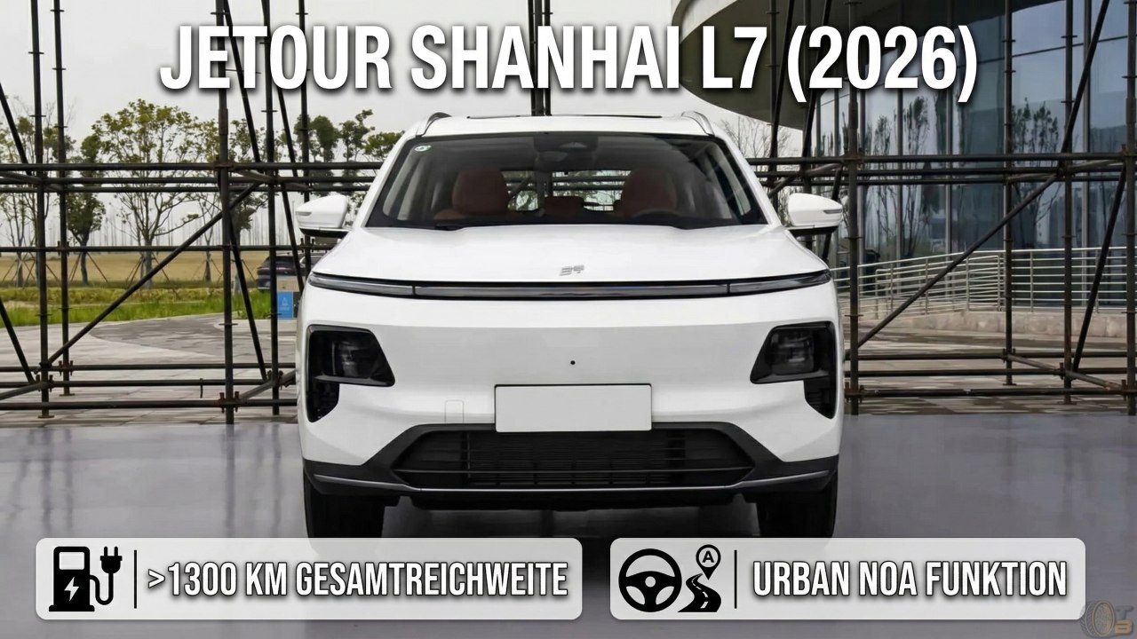JETOUR Shanhai L7 Plug-in Hybrid mit smarter Urban NOA Technik