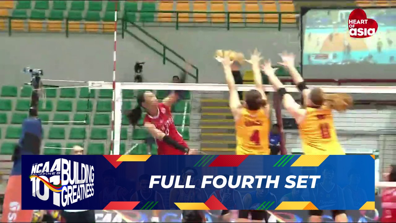 FOURTH SET (Quarterfinals) - Mapua Lady Cardinals vs San Beda Lady Red Spikers | NCAA Season 101