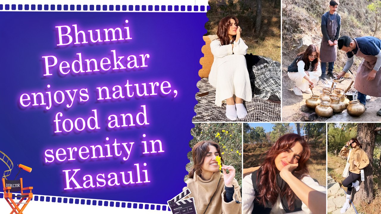 Bhumi Pednekar enjoys a blissful retreat in Kasauli, shares her “moments of pure joy” picture