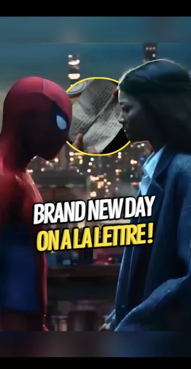 La lettre de Peter à MJ ENFIN dévoilée ! #spiderman4 #spidermannowayhome #spidermanbrandnewday #marvel #onregardequoi