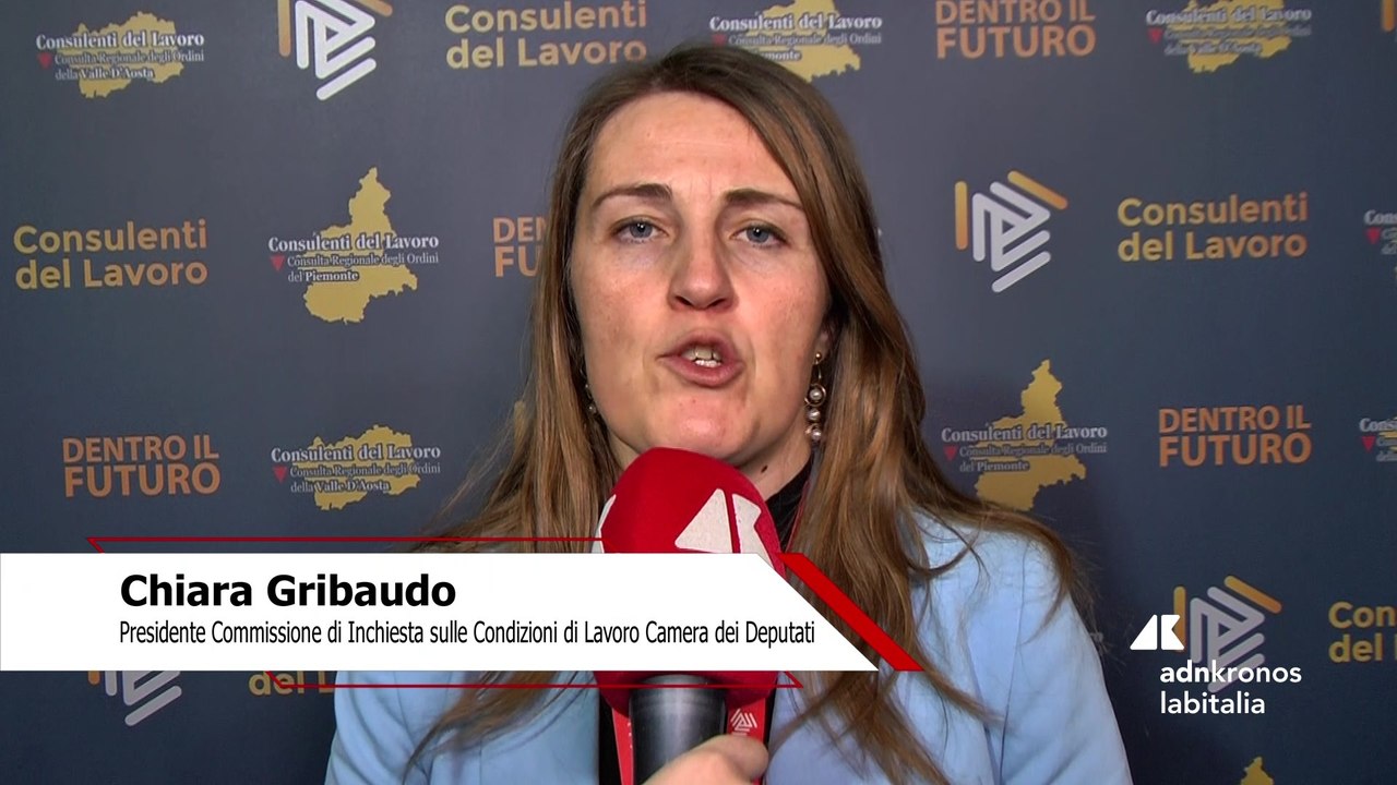 Consulenti lavoro: Gribaudo (Deputata) "Incentivare welfare dei professionisti e lavoro femminile"