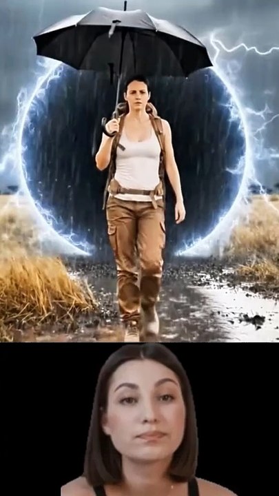 Une femme venue du futur aide un homme préhistorique.