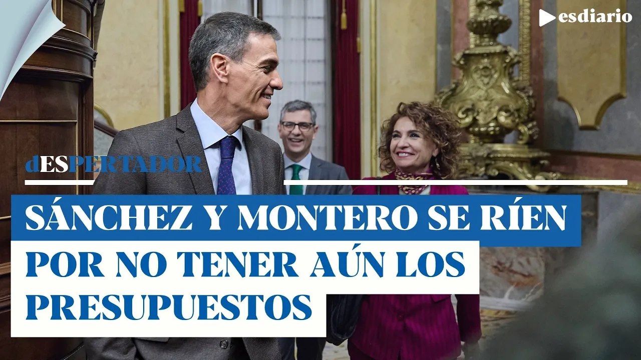 Sánchez y Montero se ríen de los españoles por no tener los Presupuestos: justificaciones absurdas
