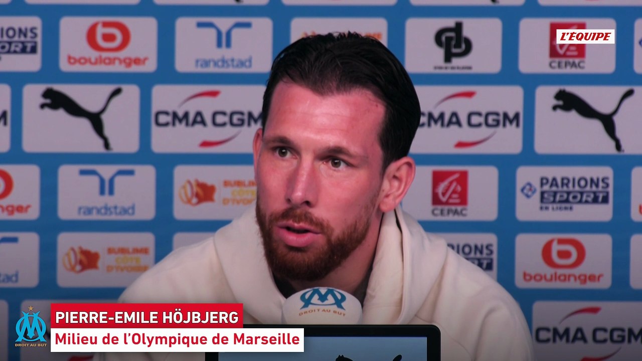 Pierre-Emile Höjbjerg encense le « beau boulot » d’Habib Beye à l’OM - Foot - Ligue 1 - OM