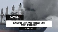 Nearly 100 ships pass through since start of conflict