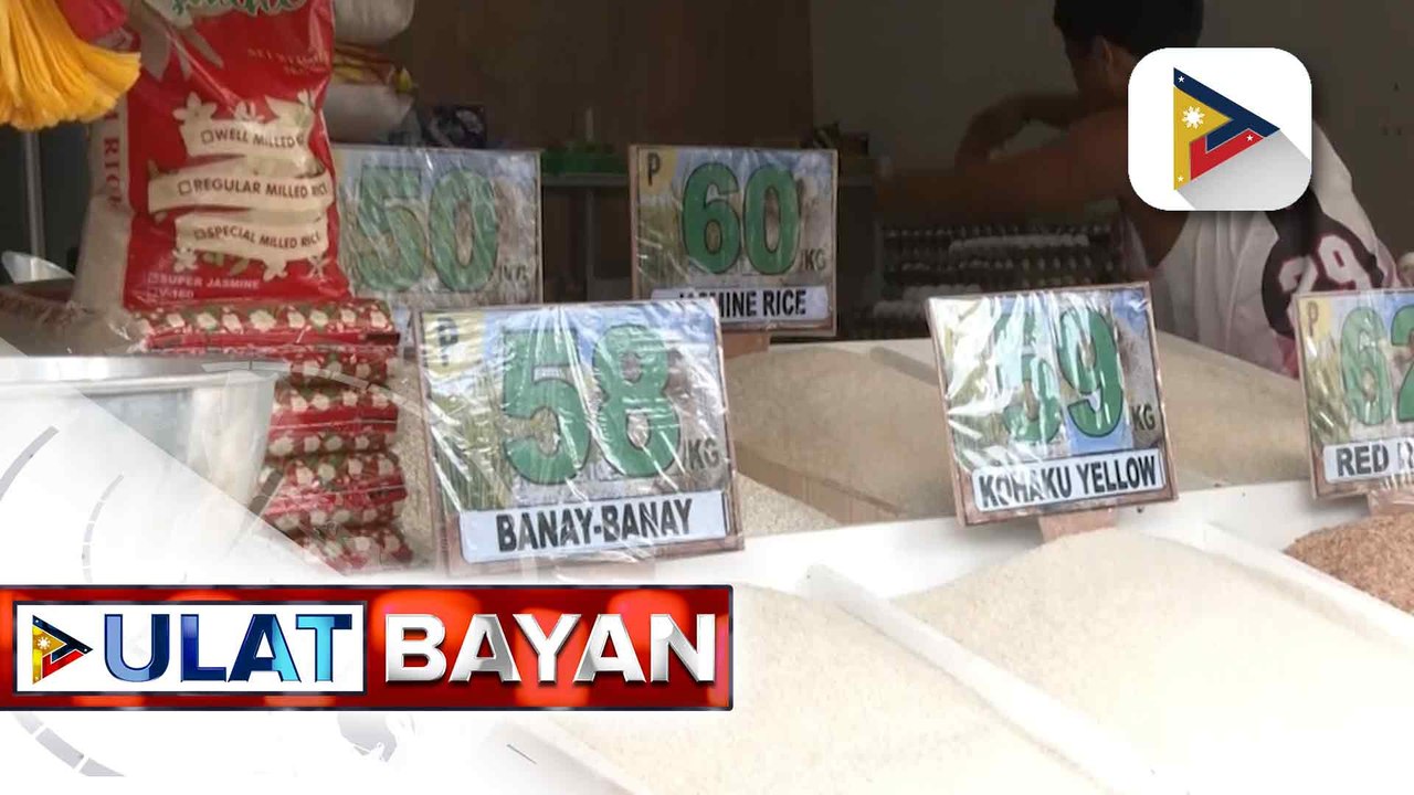 Presyo ng bigas sa ilang pamilihan sa Davao City, bahagyang tumaas | ulat ni Jaira Mondez