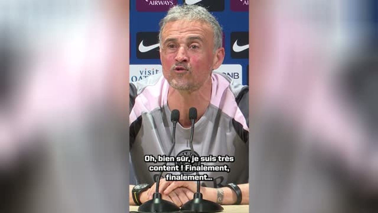 PSG - Luis Enrique : "Il n'y a pas de favori contre Liverpool"