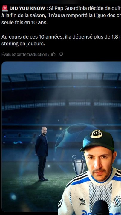 ❌ Le Real Madrid a détraqué le foot #guardiola...