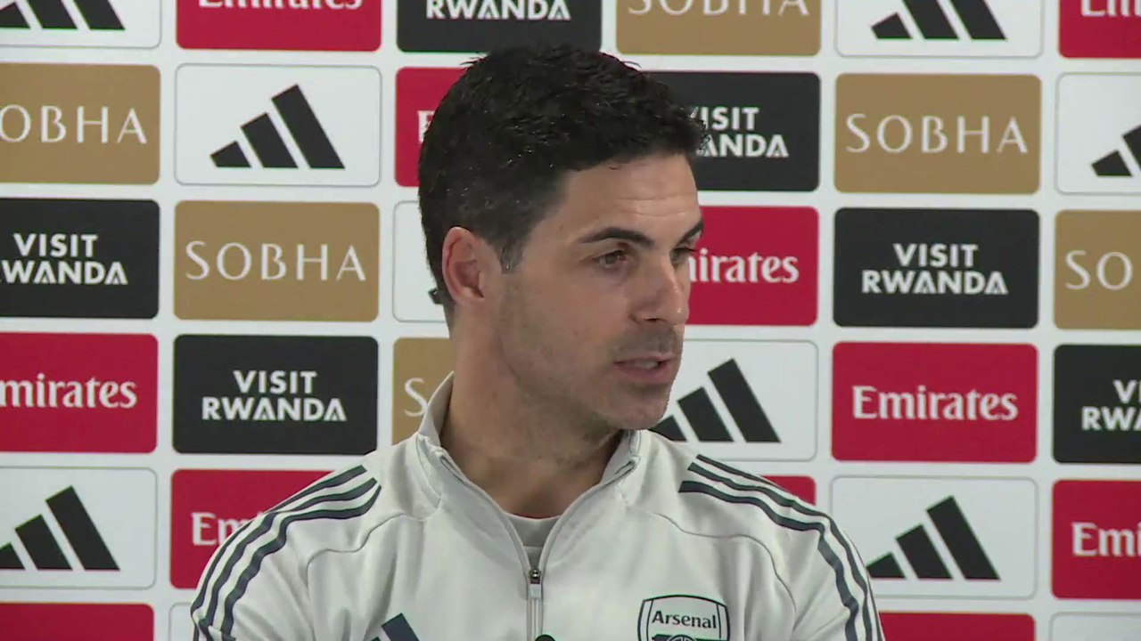 Arsenal manager Mikel Arteta previews their Carabao Cup final v Man City