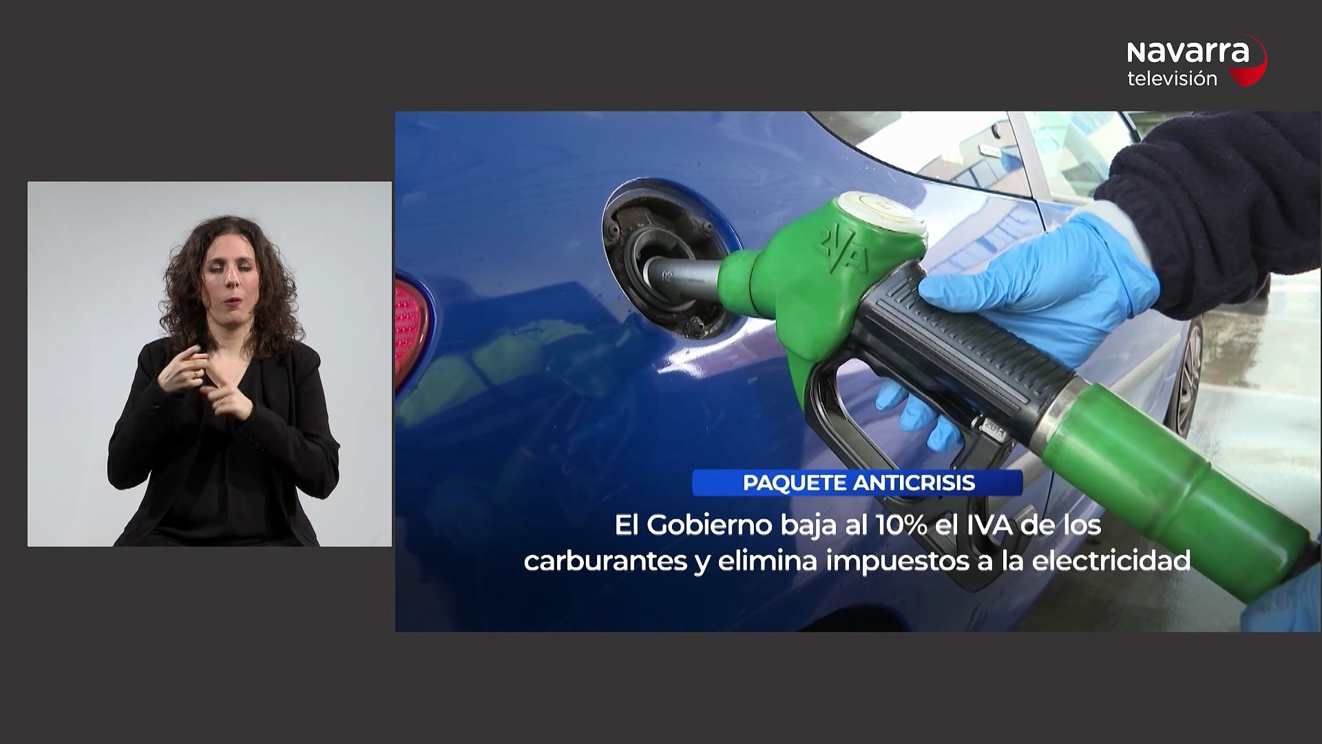 Noticias de Navarra 14:30h 20/03/2026 Lengua de Signos