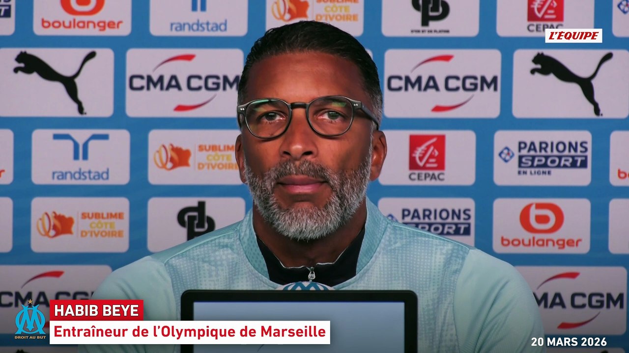 Habib Beye avant OM-Lille : « Ce match n’est pas capital, mais il peut changer beaucoup de choses dans notre saison » - Foot - Ligue 1 - OM