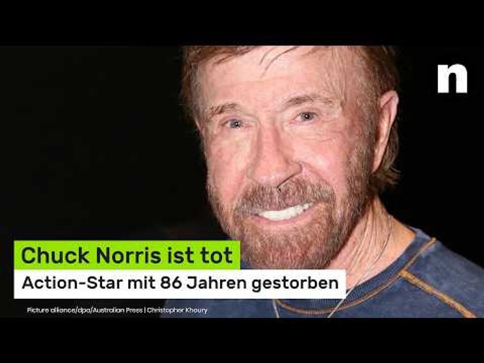 Chuck Norris ist tot: Action-Star mit 86 Jahren gestorben
