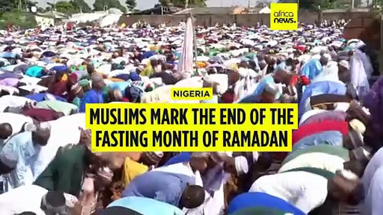 Nigerian Muslims mark End of Ramadan with Eid al-Fitr prayers