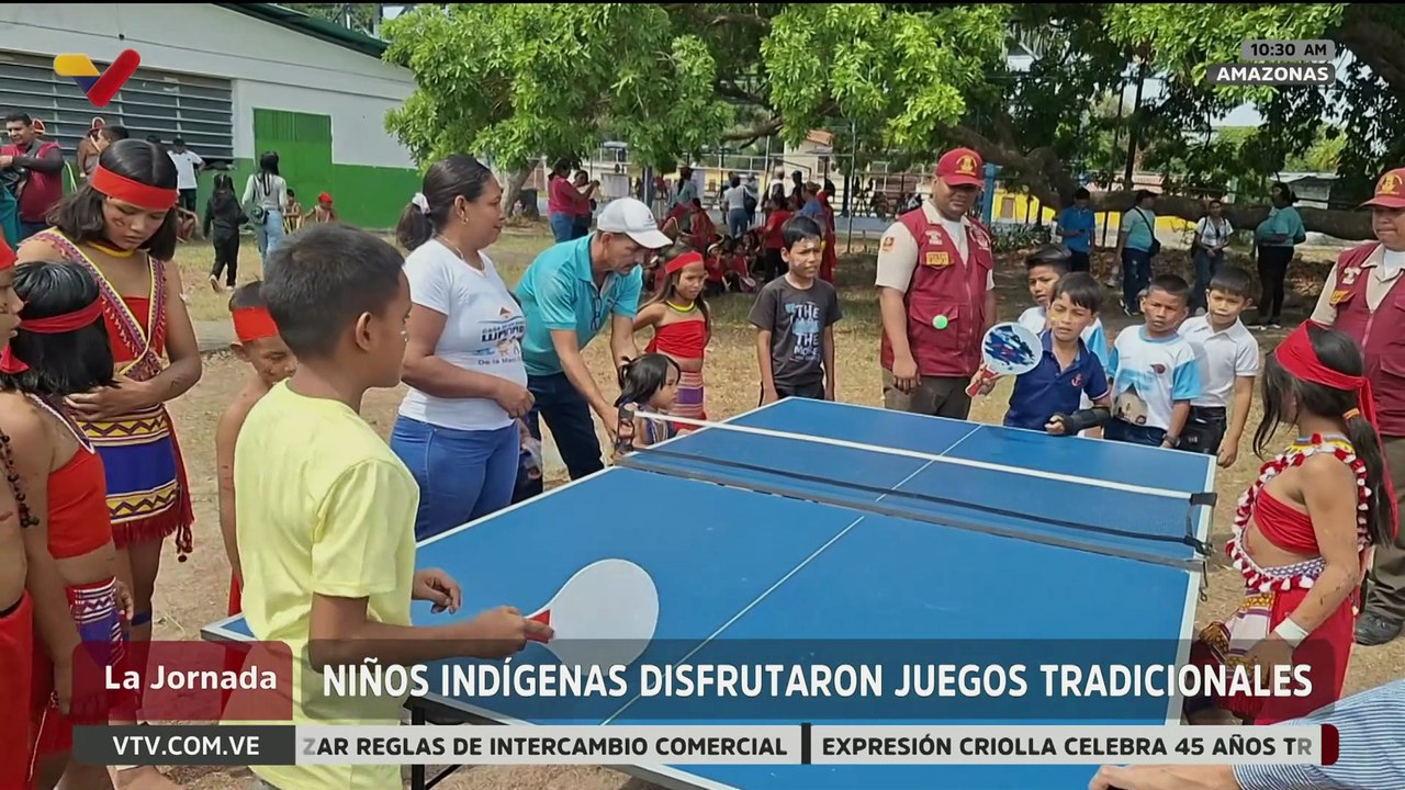 Niños, niñas y jóvenes celebraron su día con actividades culturales y recreativas en Amazonas
