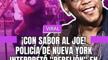 El NYPD sorprendió al mundo con un tributo espectacular al gran Joe Arroyo.