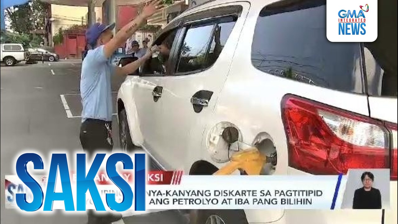 Barangay Saksi -- Mga Pilipino, kanya-kanyang diskarte sa pagtitipid ngayong mahal ang petrolyo at iba pang bilihin | Saksi