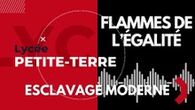 Flamme de l'égalité - esclavage moderne