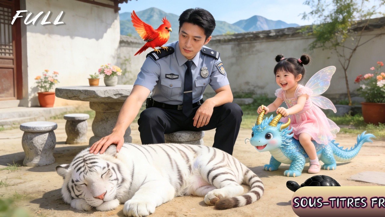 Une petite fille tombe du ciel et l'appelle 'papa'. Elle prétend qu'il est un Dieu amnésique (FULL) en français