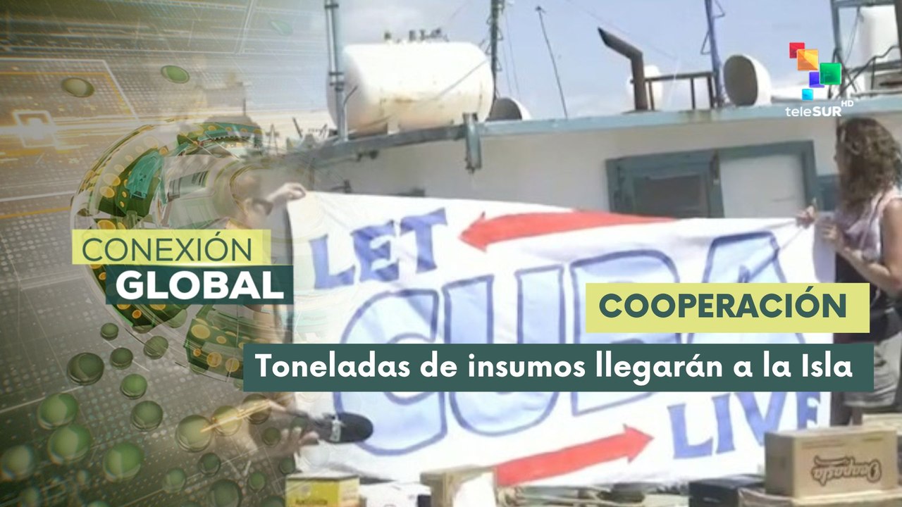 ¡Ayuda solidaria! México envía más de 20 toneladas de suministros a Cuba