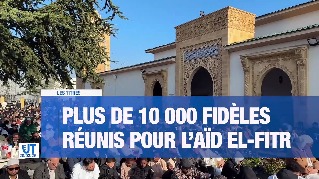 Forte affluence à la Grande Mosquée de Saint-Étienne pour la fin du ramadan / Des lycéens se transforment en analystes du renseignement pour le projet Orion jeunesse / Une élèves de 4e récompensée par l'agence de l'eau Loire-Bretagne / Les Verts rencontre