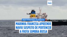 França apreende navio suspeito de pertencer à frota fantasma russa