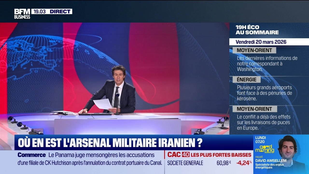 Le 19h Eco - Vendredi 20 mars